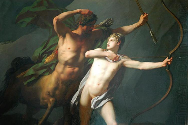 The Education of Achilles, Baron Jean-Baptiste Regnault